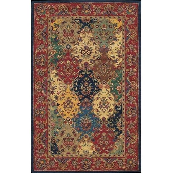 Nourison Nourison 12031 India House Area Rug Collection Multi Color 2 ft 6 in. x 4 ft Rectangle 99446120311